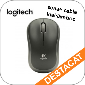 raton sin cable logitech m185 gris